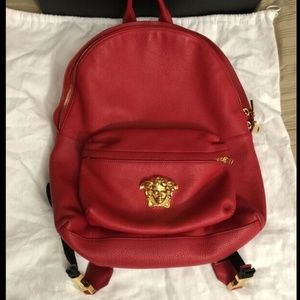 Versace  Leather Backpack